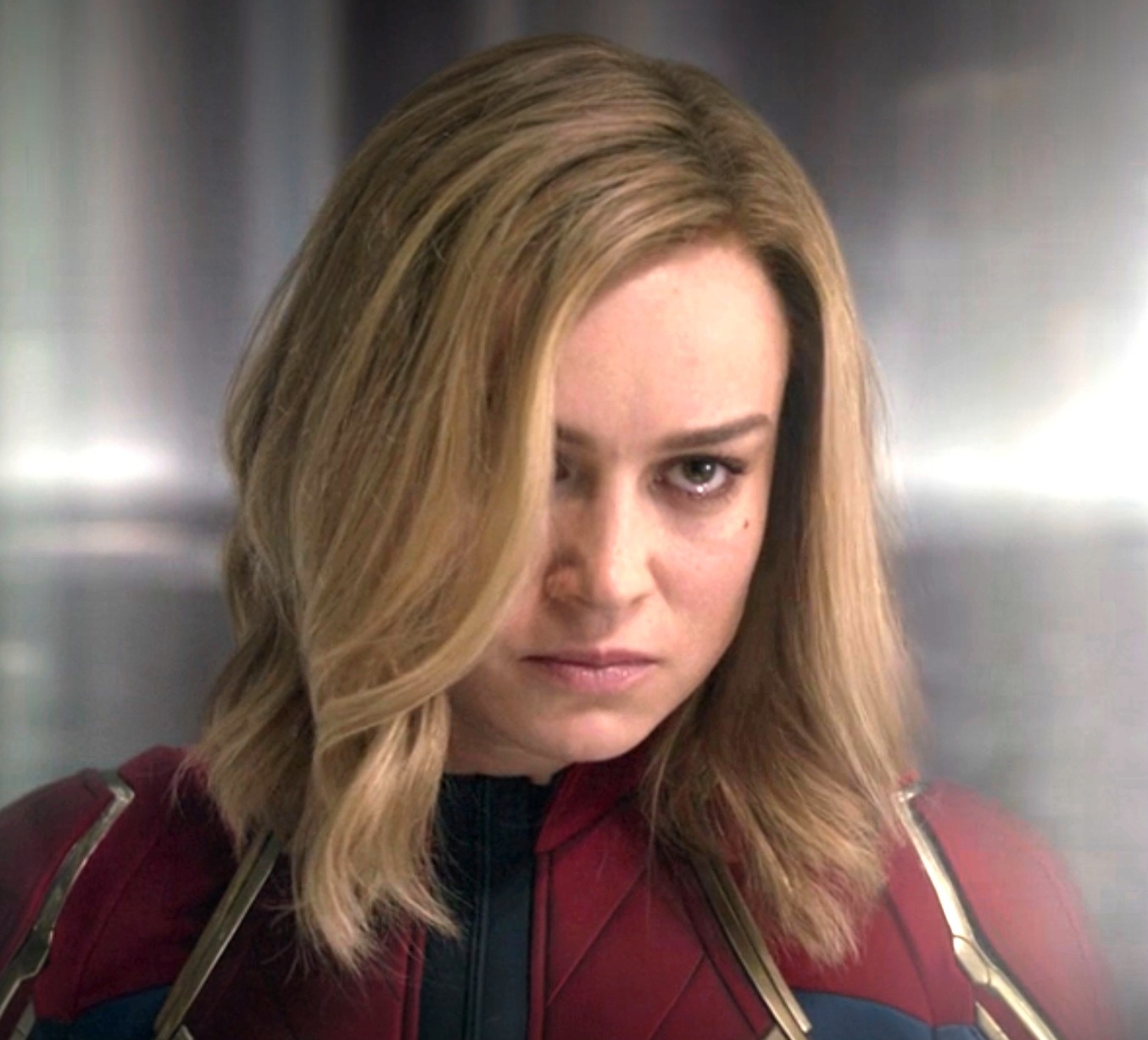 Brie Larson as &quot;Captain Marvel&quot;