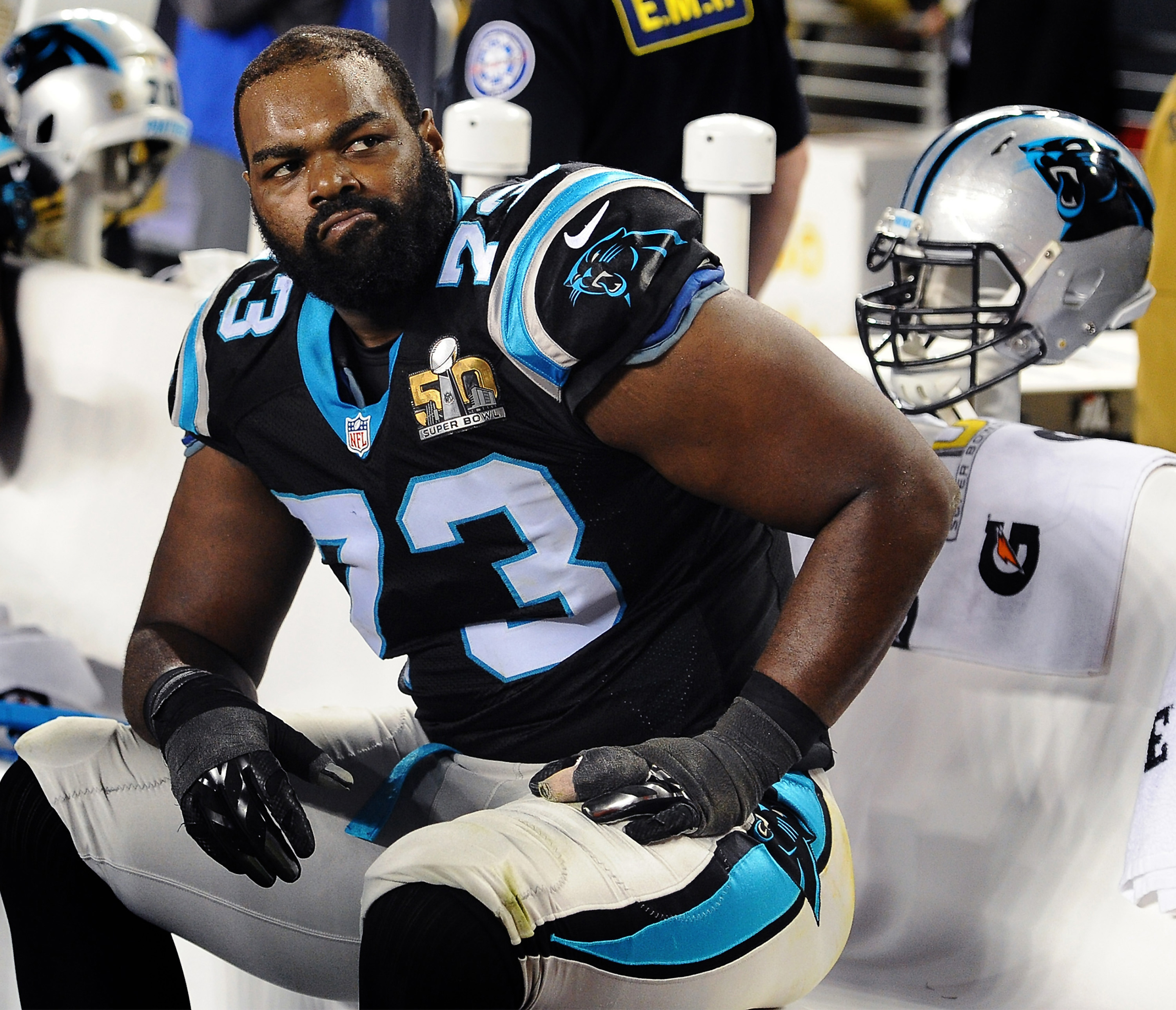 Retired NFL star and 'The Blind Side' inspo Michael Oher shares