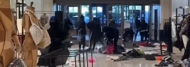 Nordstrom Westfield Topanga Mall is ransacked by gang of FIFTY