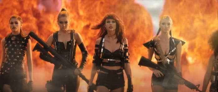 Screenshot from the &quot;Bad Blood&quot; video