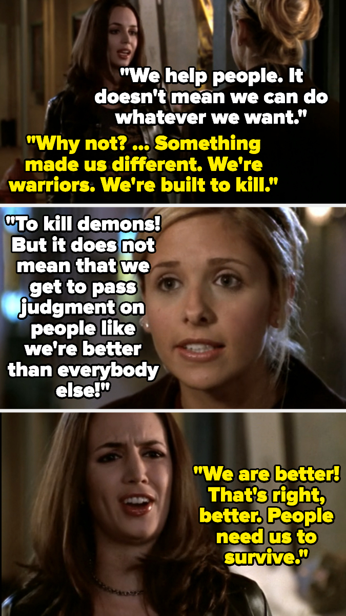 Screenshots from &quot;Buffy the Vampire Slayer&quot;