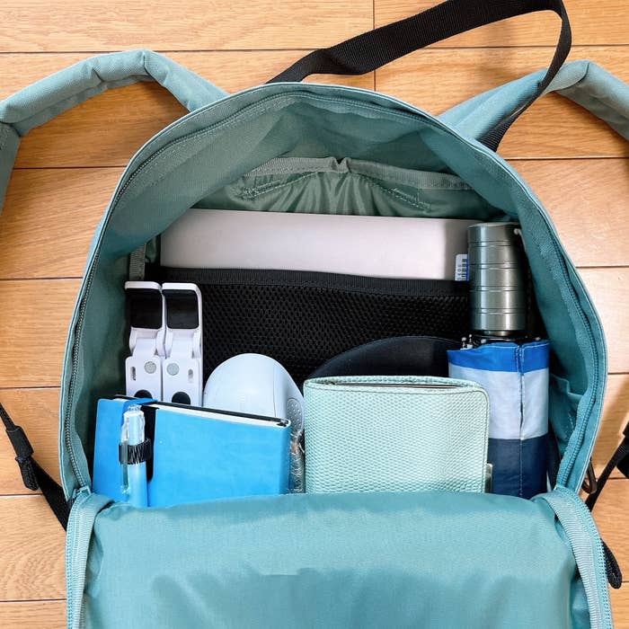 無印良品のおすすめアイテム「肩の負担を軽くする 手提げ付きリュックサック・A4サイズ」