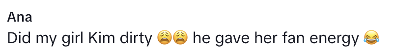 &quot;Did my girl Kim dirty&quot;
