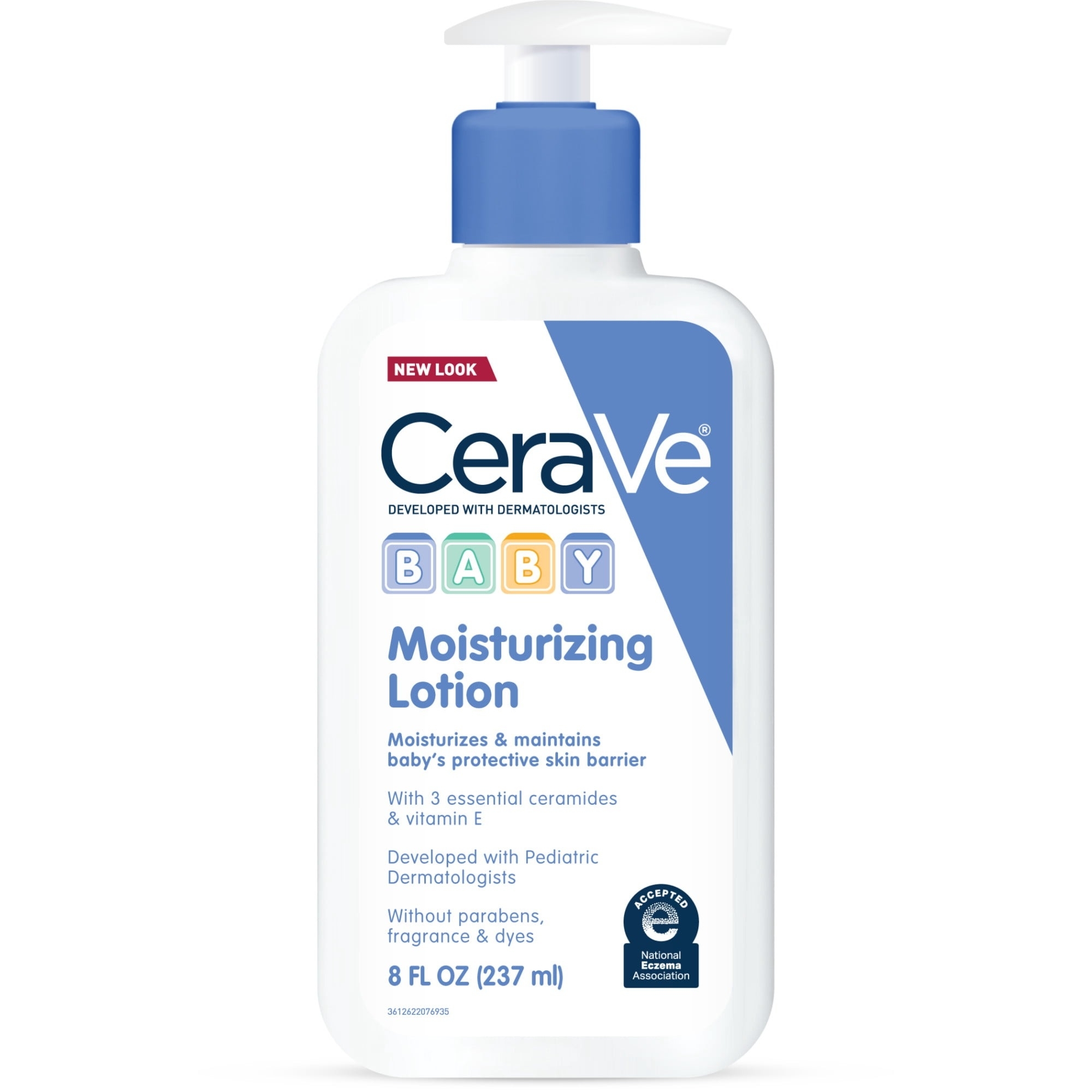 A bottle of CeraVe lotion