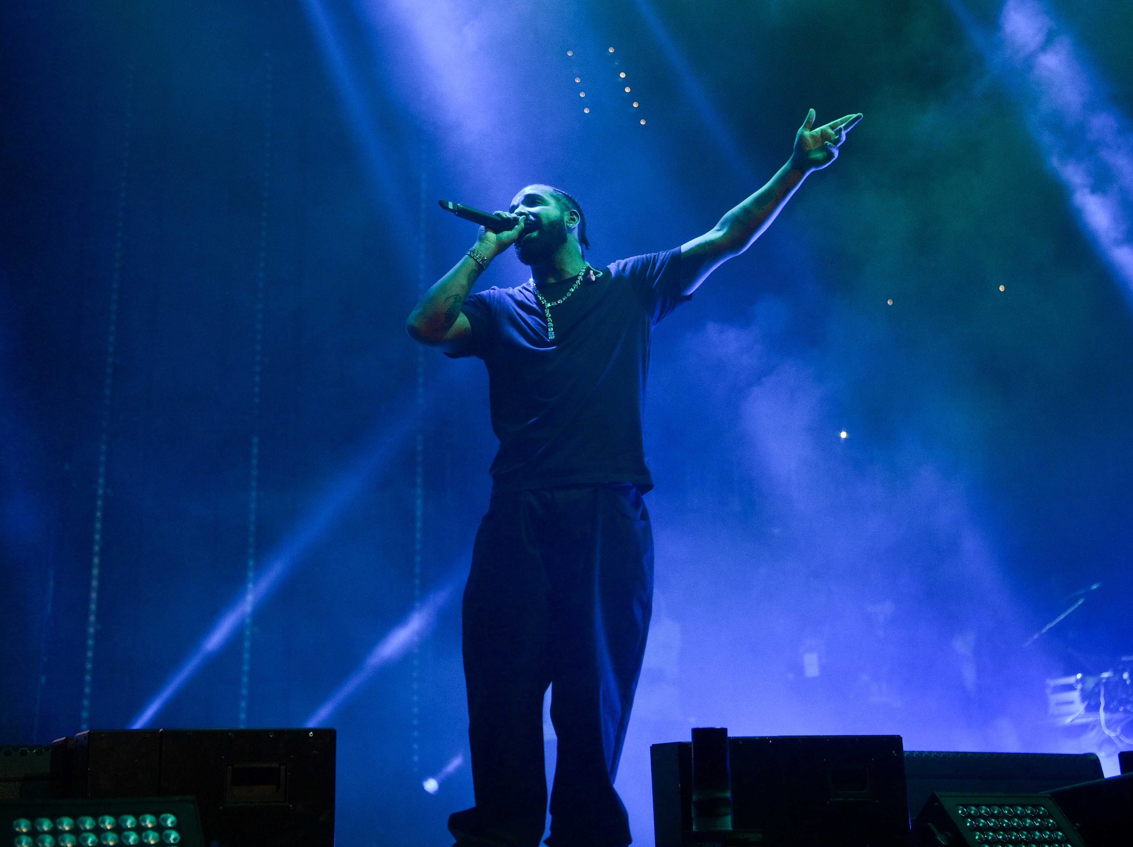 Drake onstage