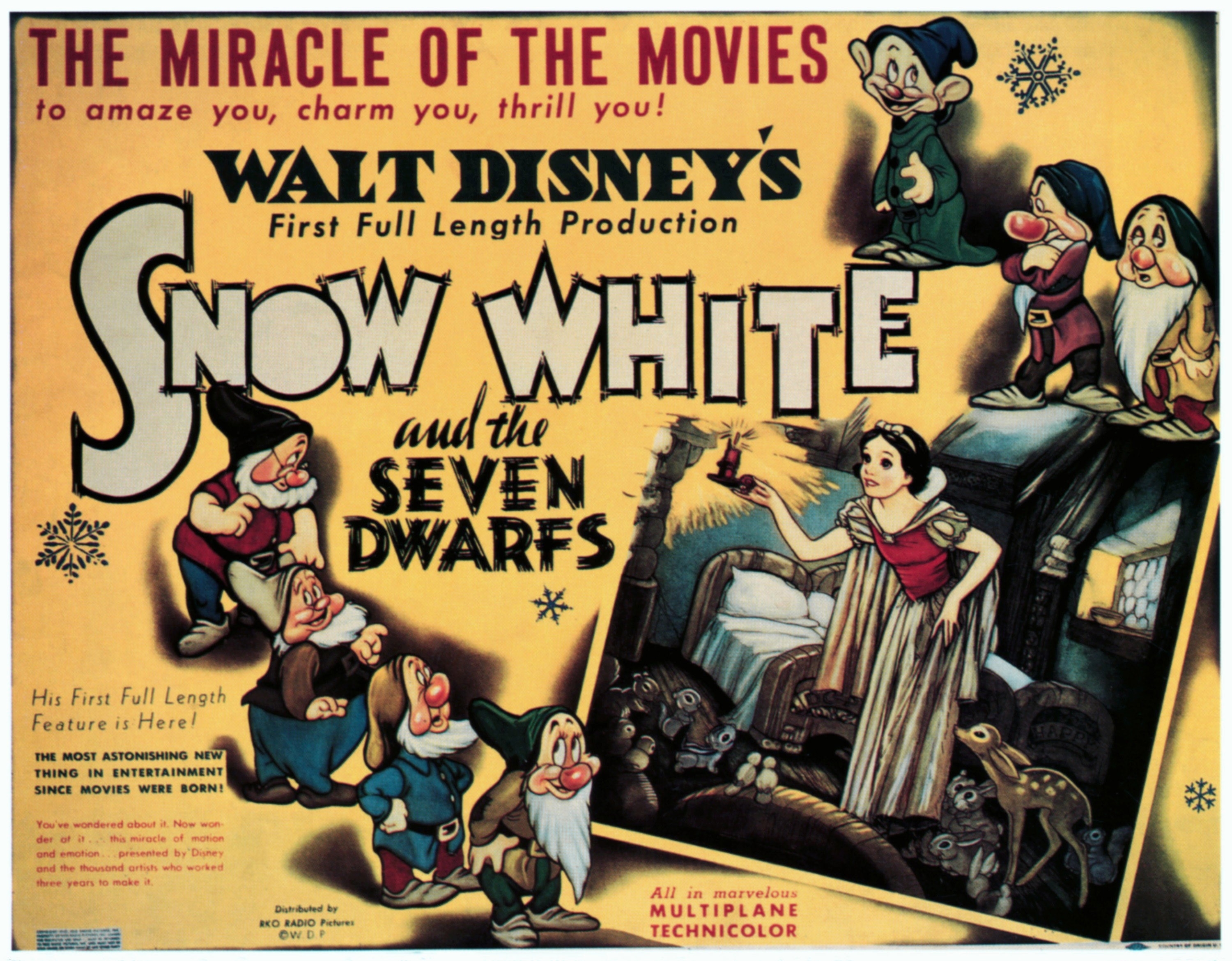 original snow white poster