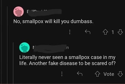 &quot;Literally never seen a smallpox case in my life.&quot;