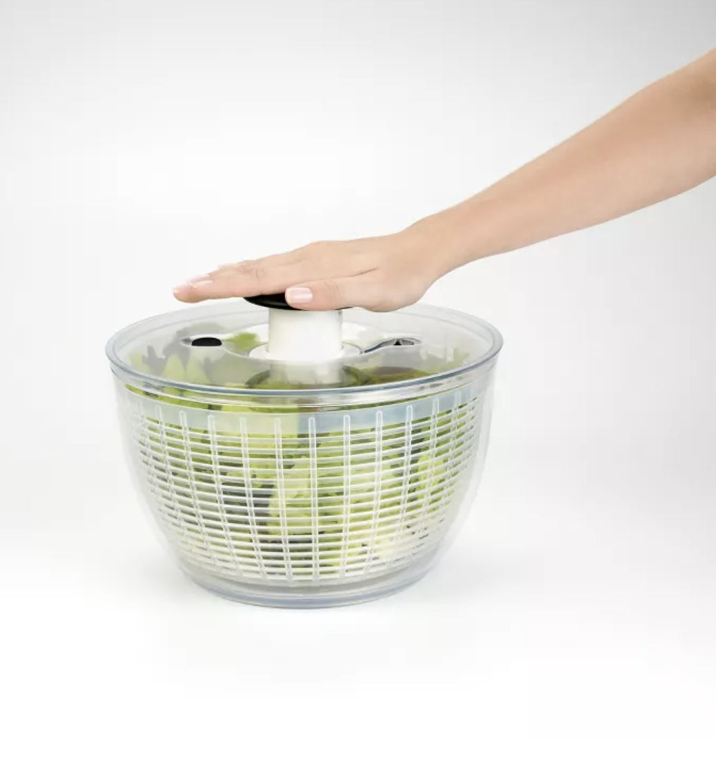 The salad spinner