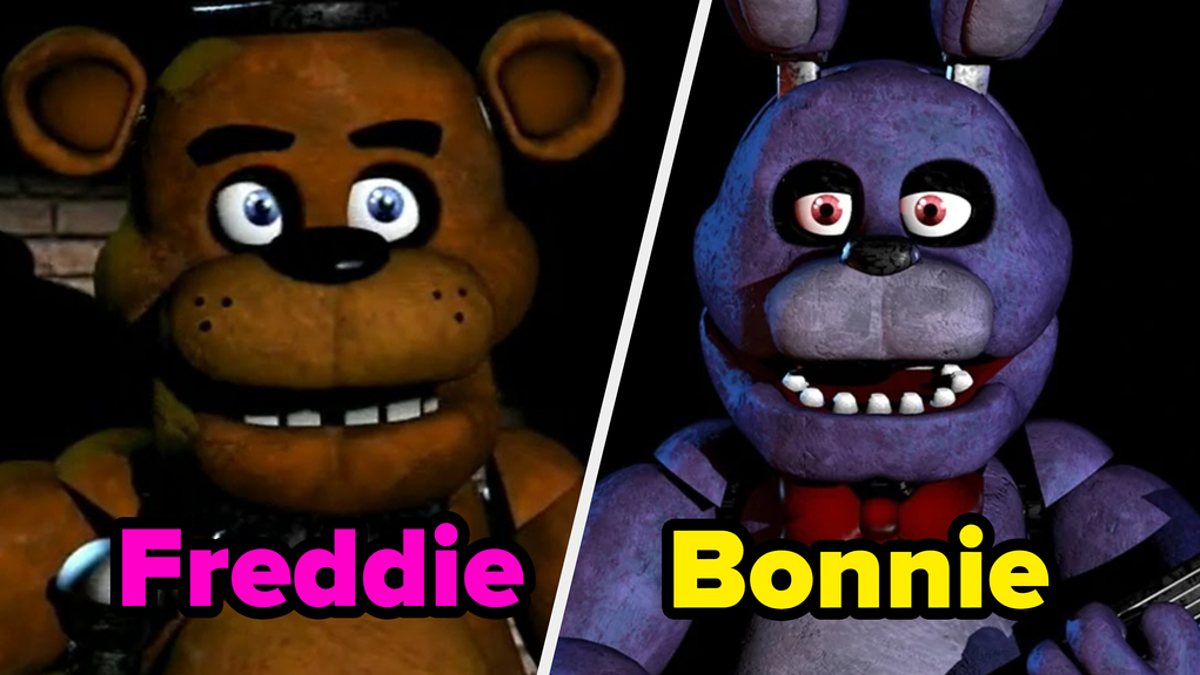 Quiz Five nights at Freddy's