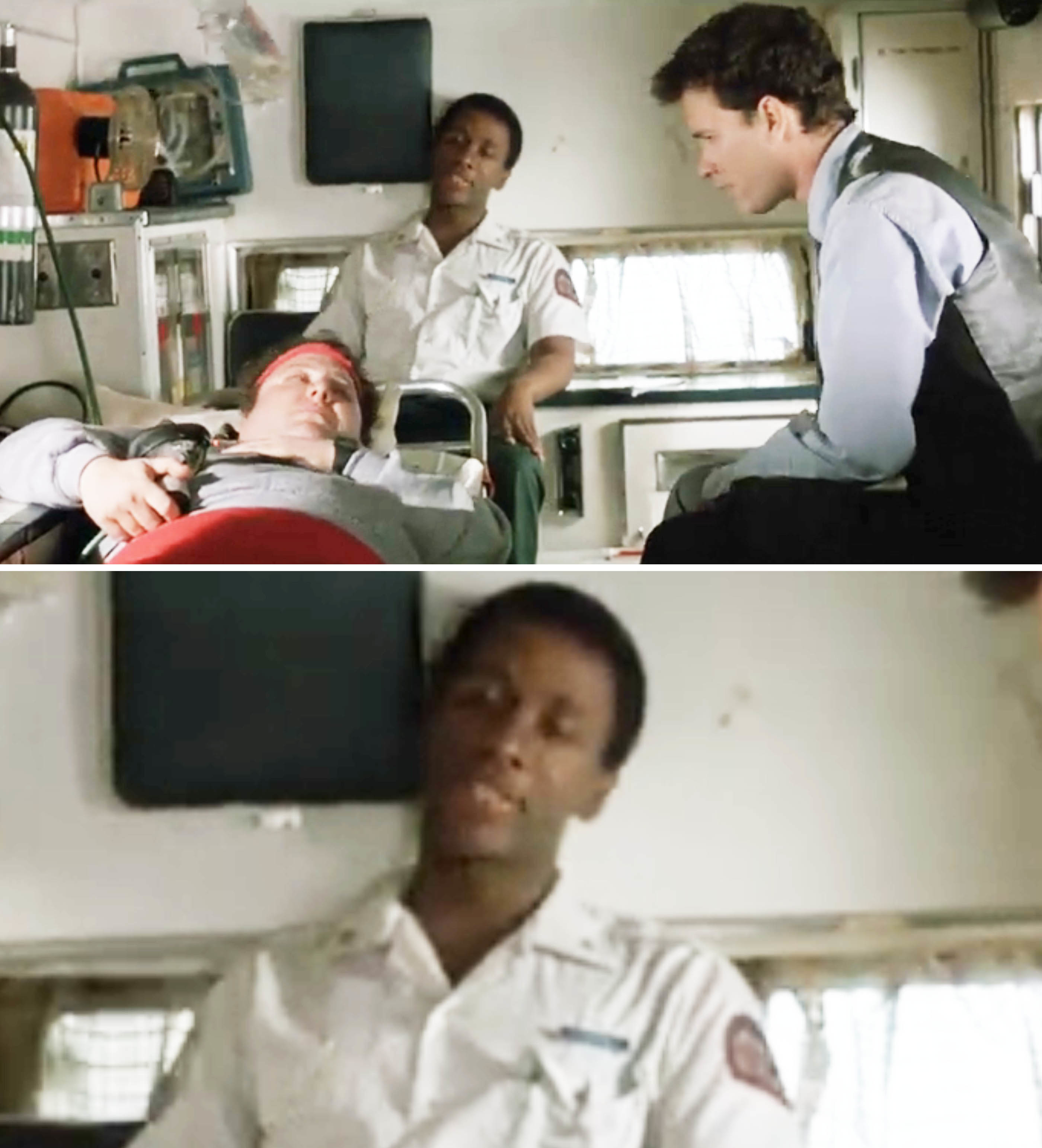 his character as an emt