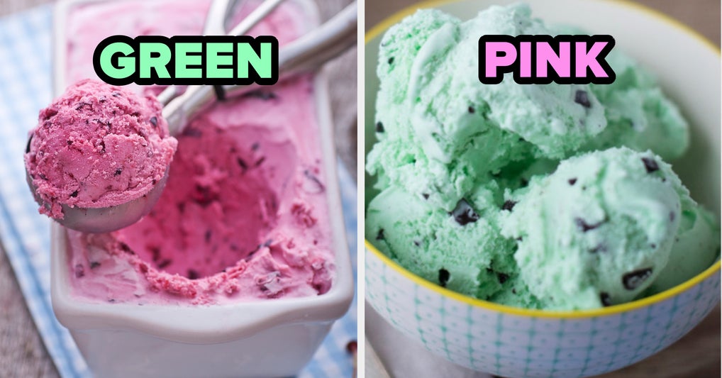 Which Color Represents You Best Based On The Ice Cream You Eat?