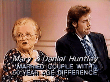 &quot;Married couple with 50-year age difference&quot;