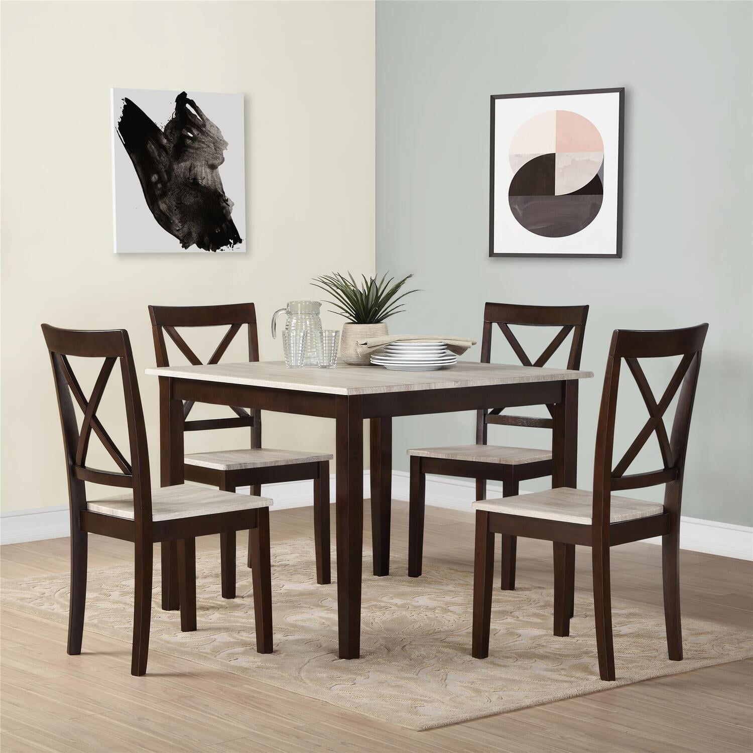 the dining set