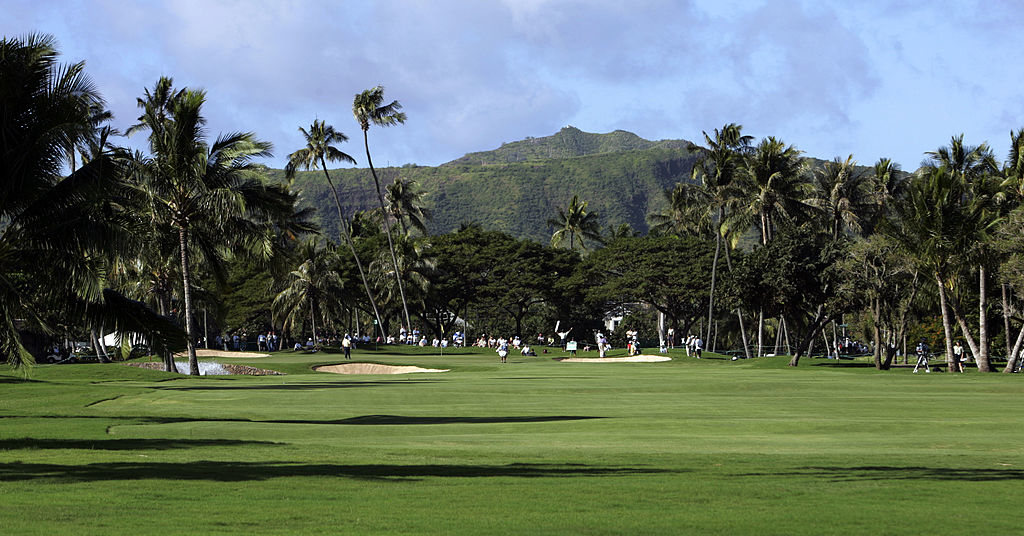 A resort golf course on Hawai&#x27;i