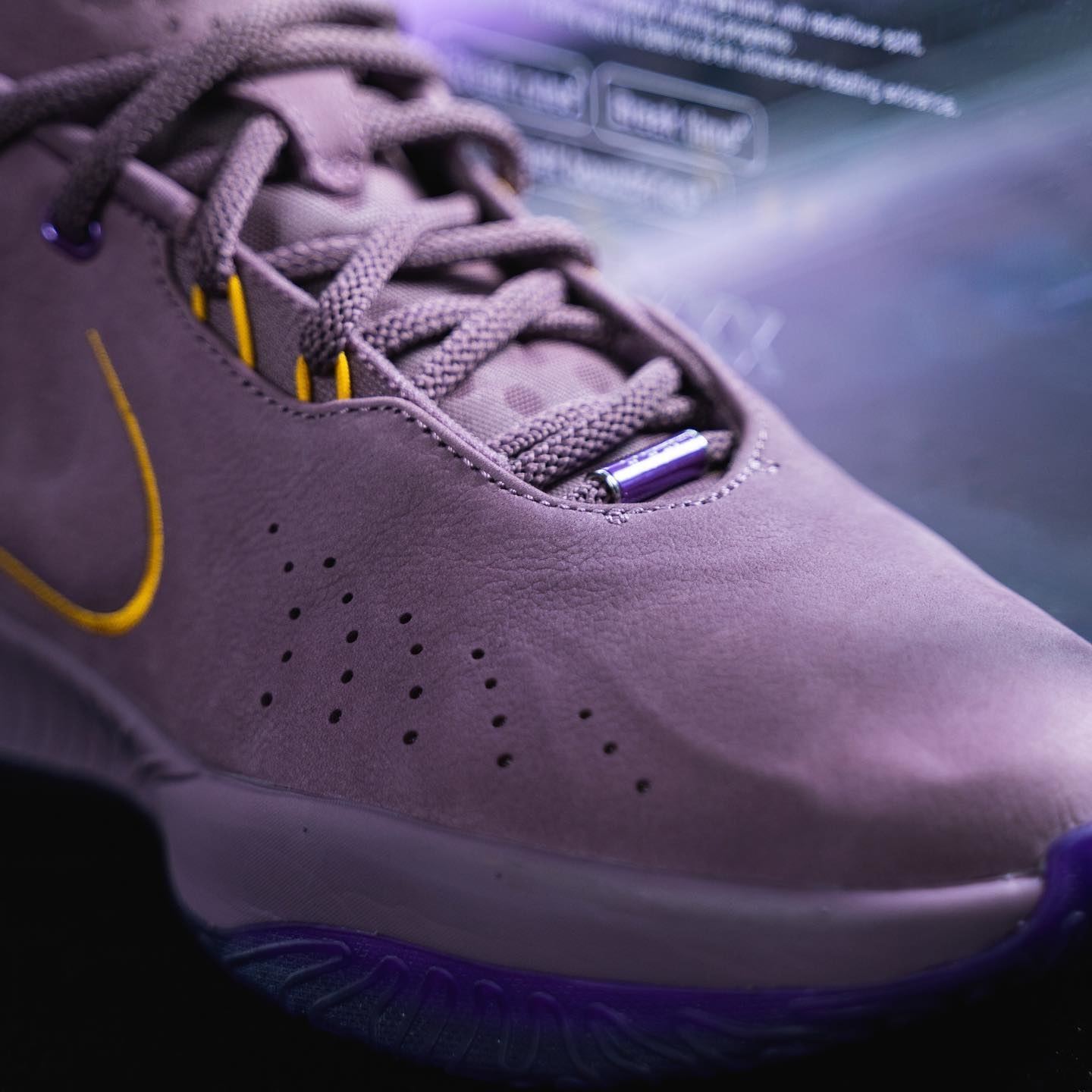 Nike Teases LeBron 21 Violet Dust