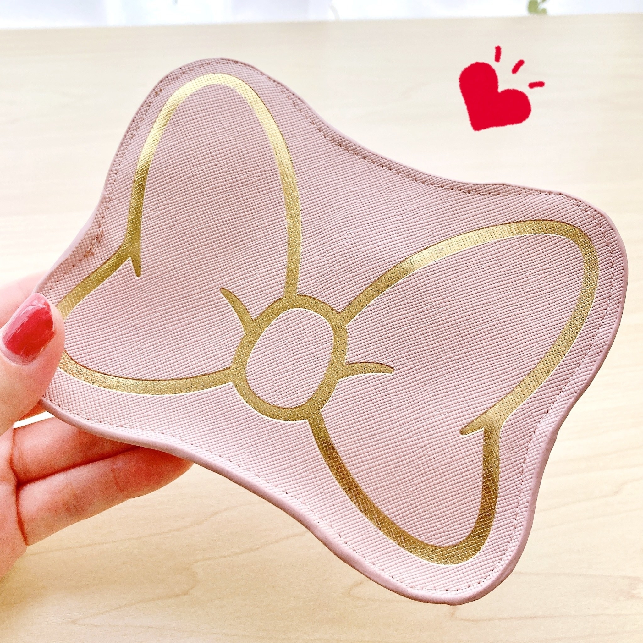 Francfranc（フランフラン）のおすすめの便利アイテム「ディズニー モチーフティッシュポーチ ピンク」