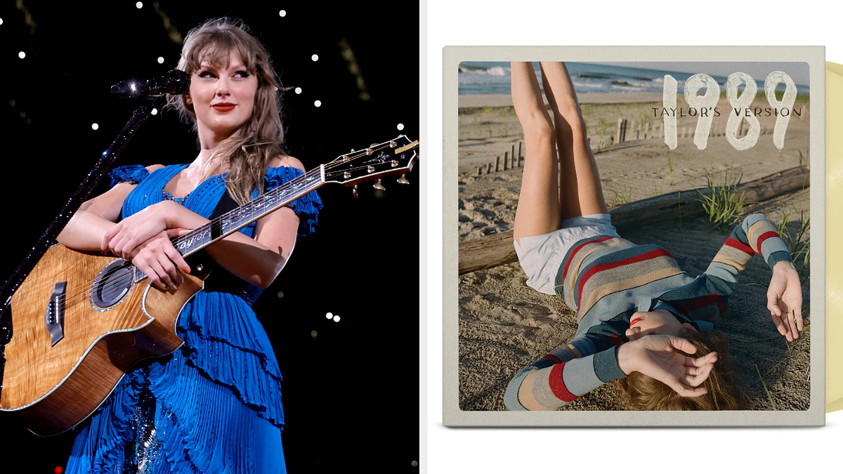 Taylor Swift Dropped A 1989 (Taylor's Version) Sunrise Boulevard Yellow  Vinyl