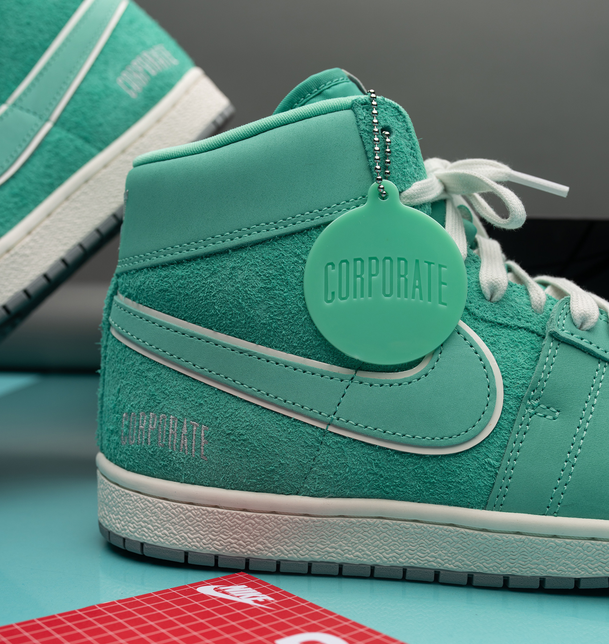 Corporate Unveils Teal Suede Jordan Air Ship Collaboration | Complex