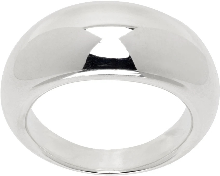 Silver Donut Ring