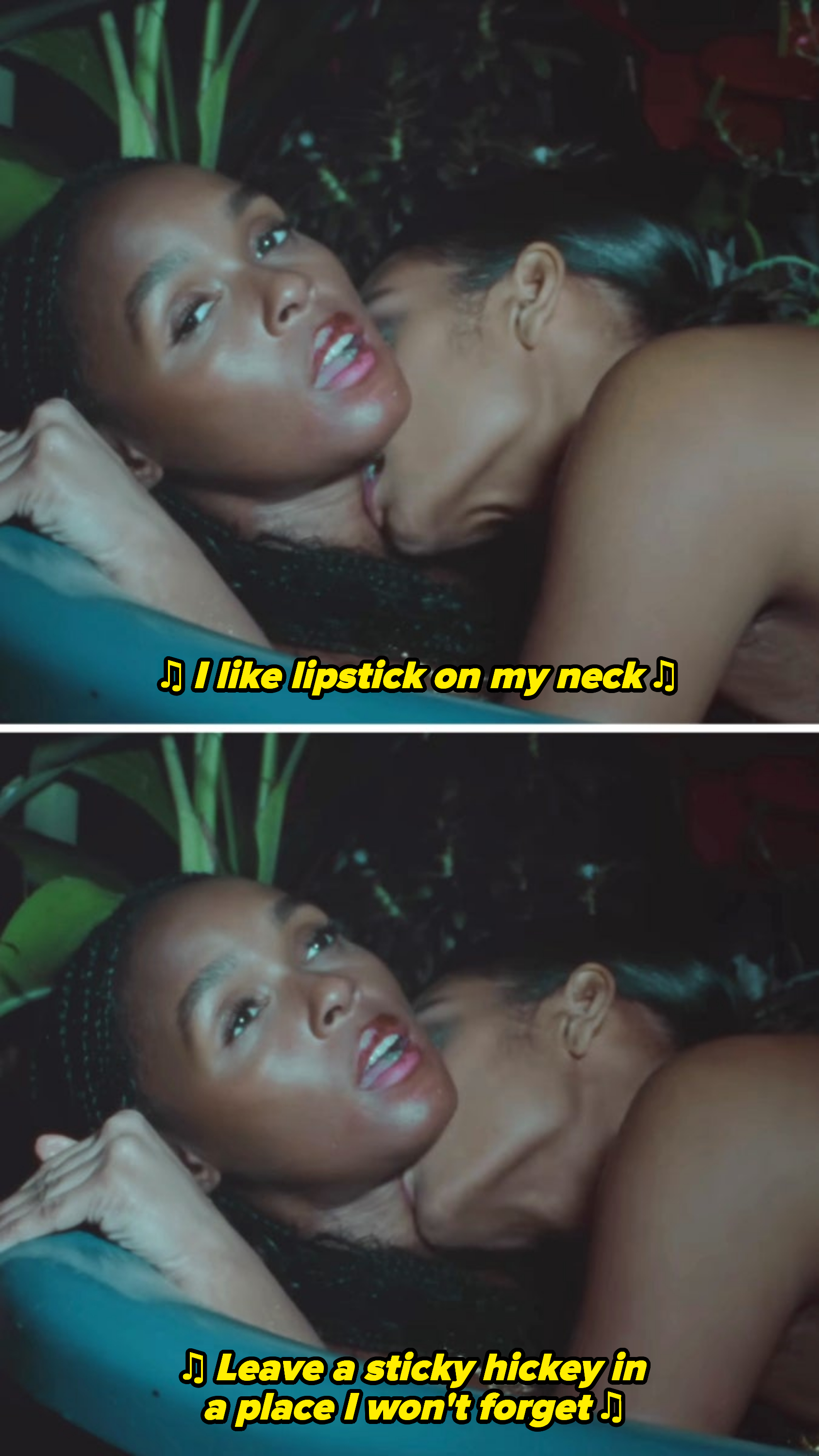Monáe in her &quot;Lipstick Lover&quot; music video