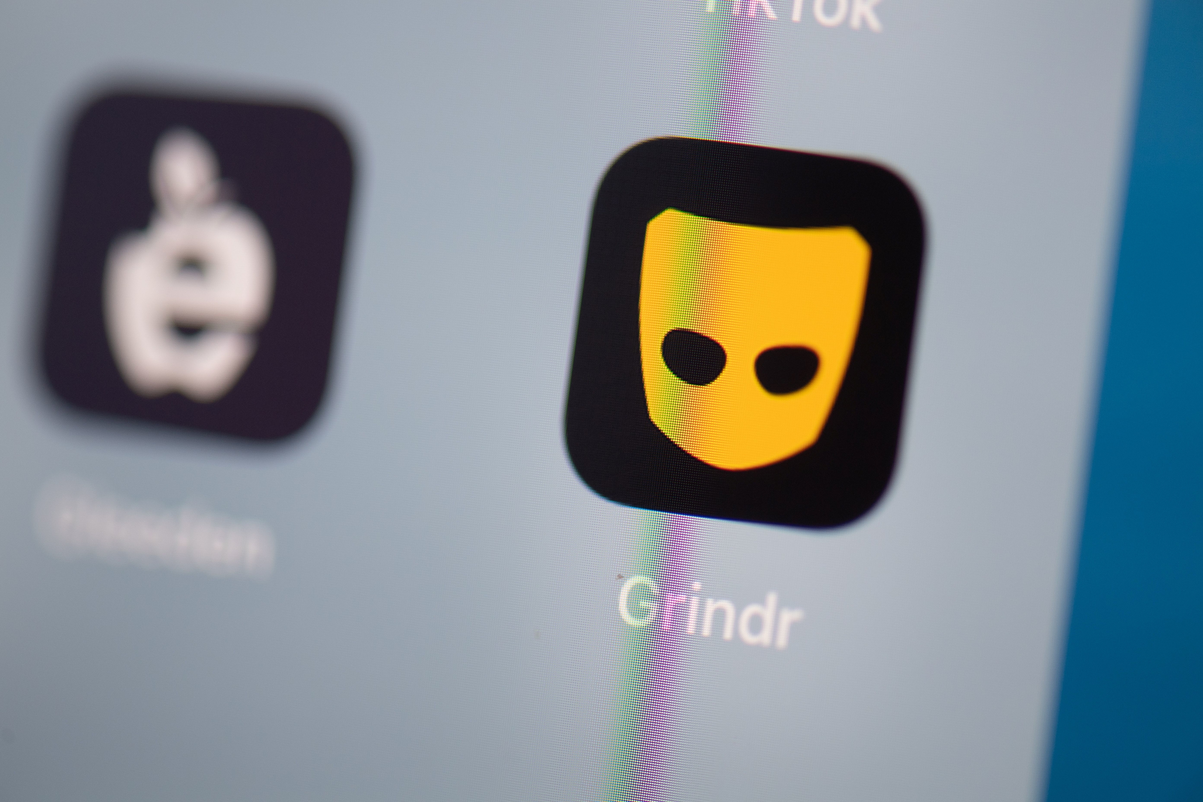 The Grindr app