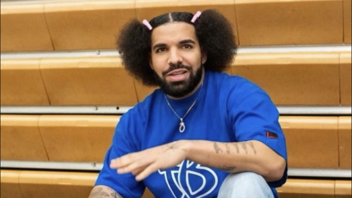 Drake Debuts His Man Bun On Instagram