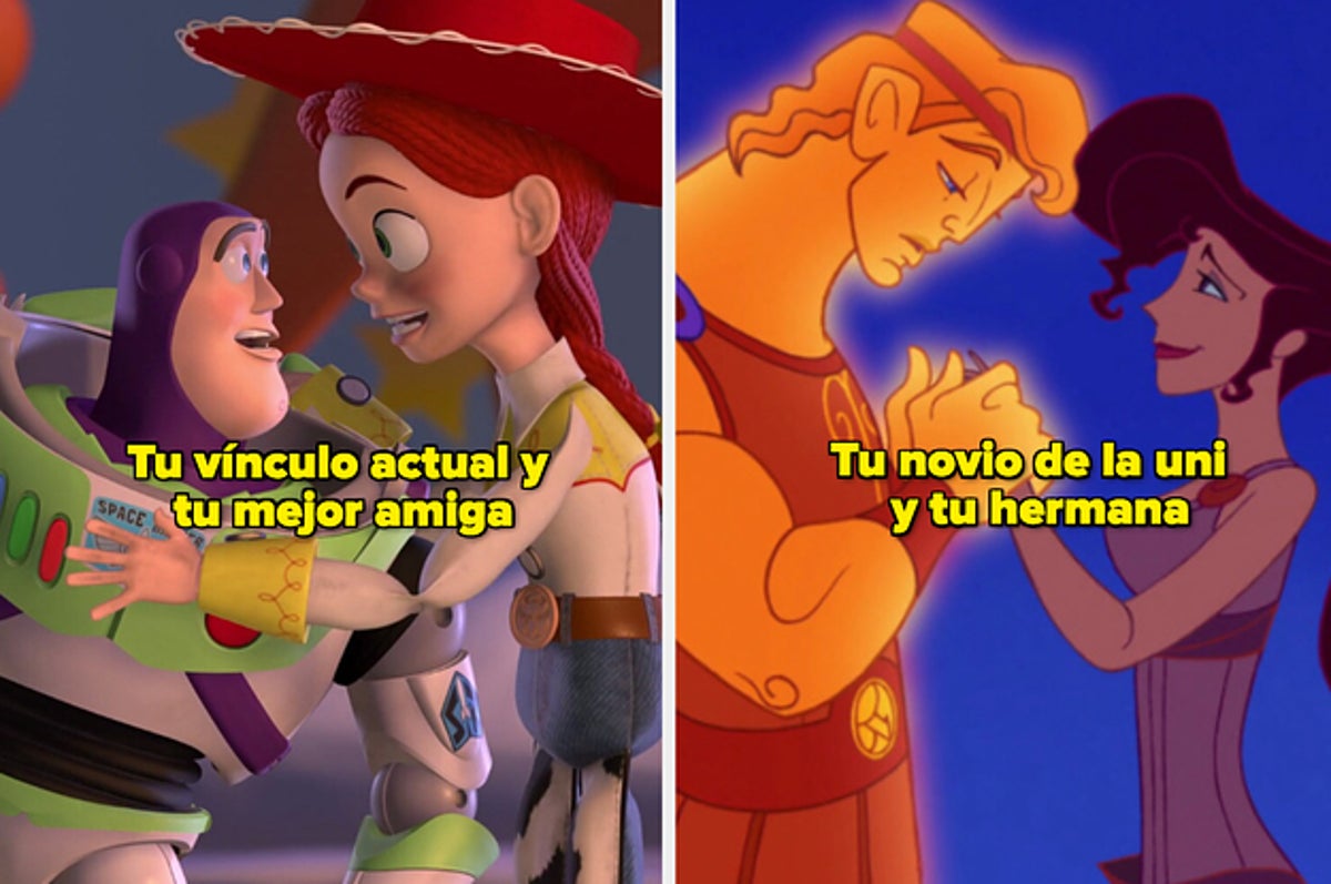 Test del amor con las parejas de Disney más memorables