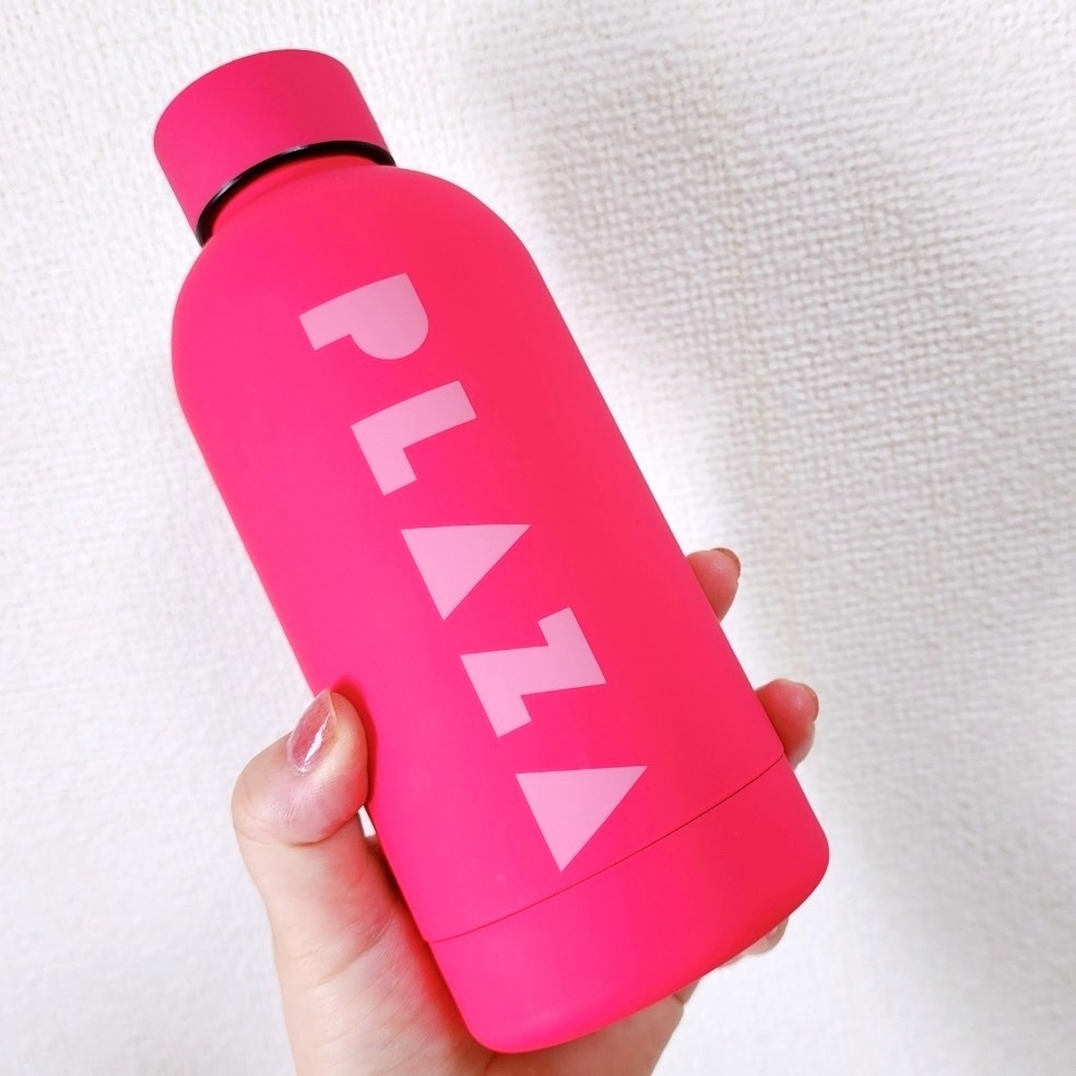 画像・動画】プラザ「PLAZA BASICS ステンレスボトル」ビビッド