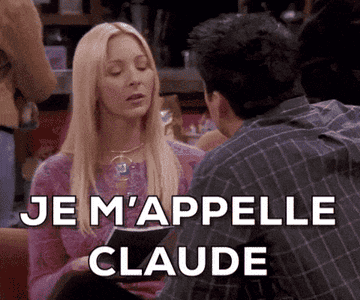 joey from &quot;friends&quot; trying to learn french