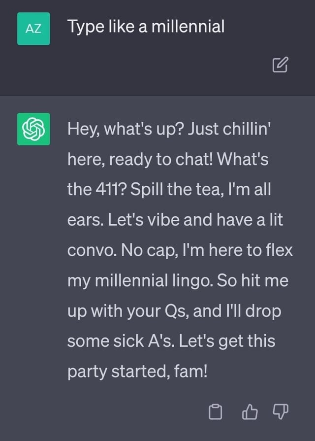 Funny ChatGPT Fails And Screenshots