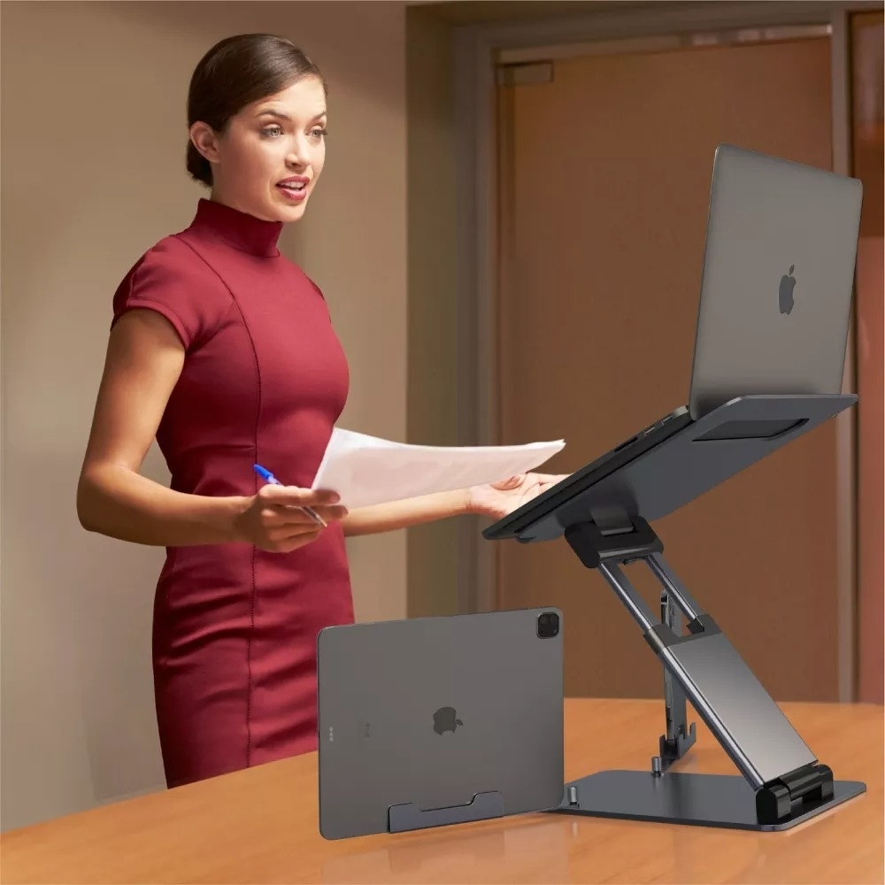 a laptop stand