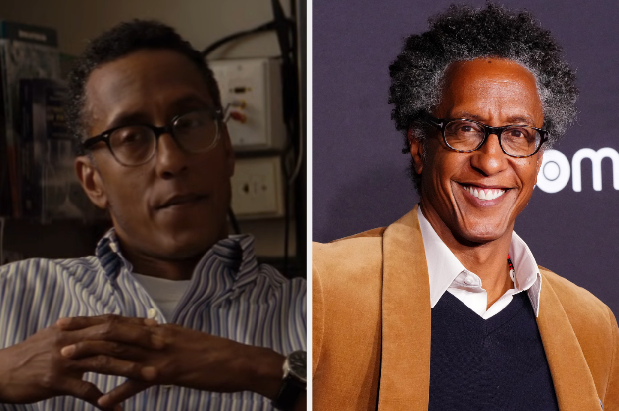 Side-by-side of Andre Royo then vs. now