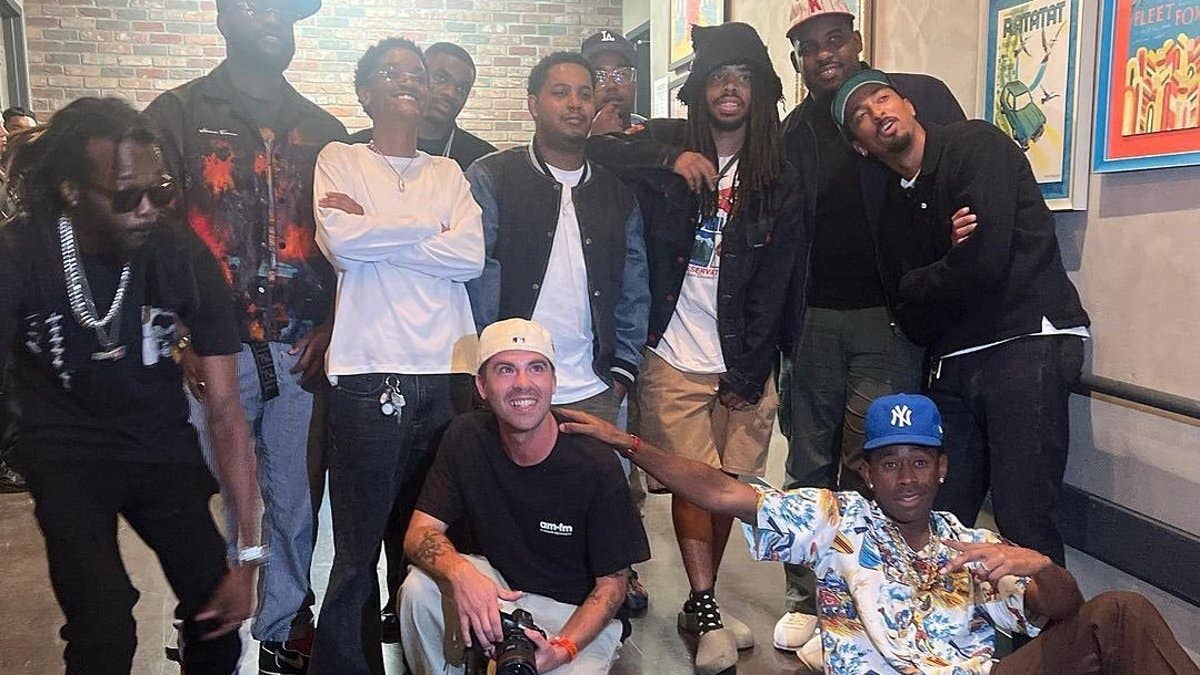 Earl brought out Tyler, the Creator, Vince Staples, and Domo Genesis to perform special 'Doris' cuts.