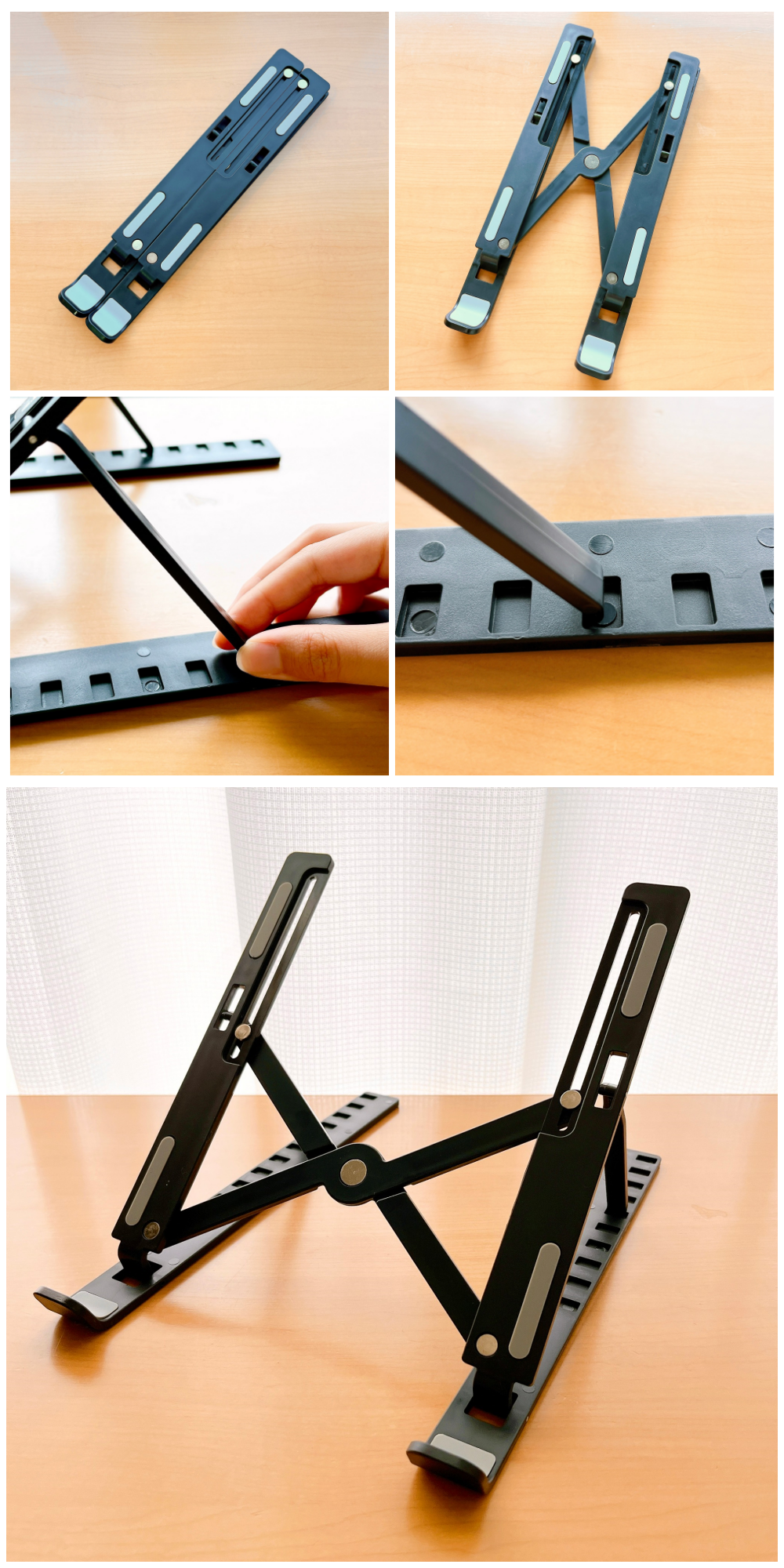 DAISO（ダイソー）のオススメの便利グッズ「折りたたみ式 PC・タブレットスタンド」