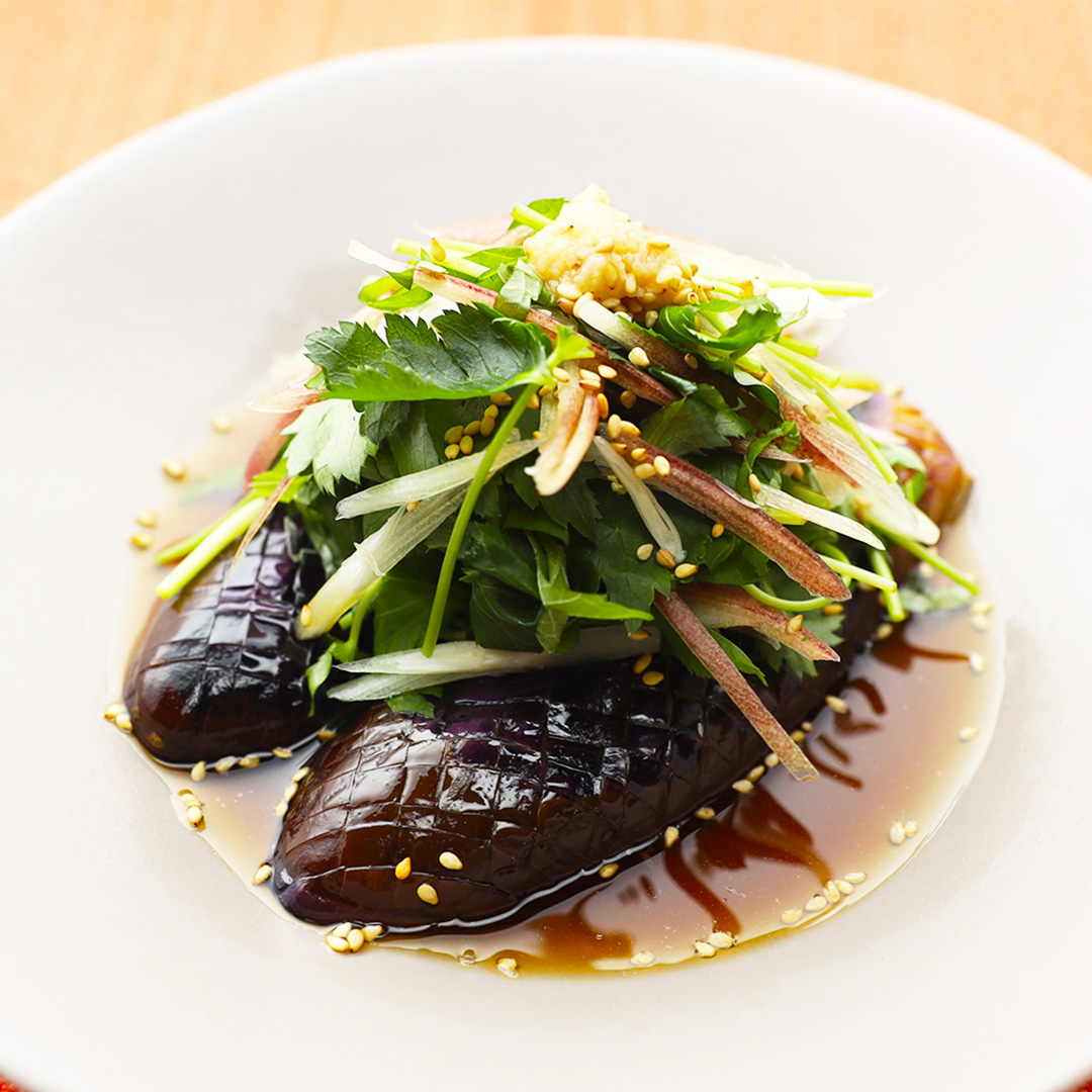 サッパリ簡単】無限！なすの香味野菜のせ レシピ・作り方｜Tasty