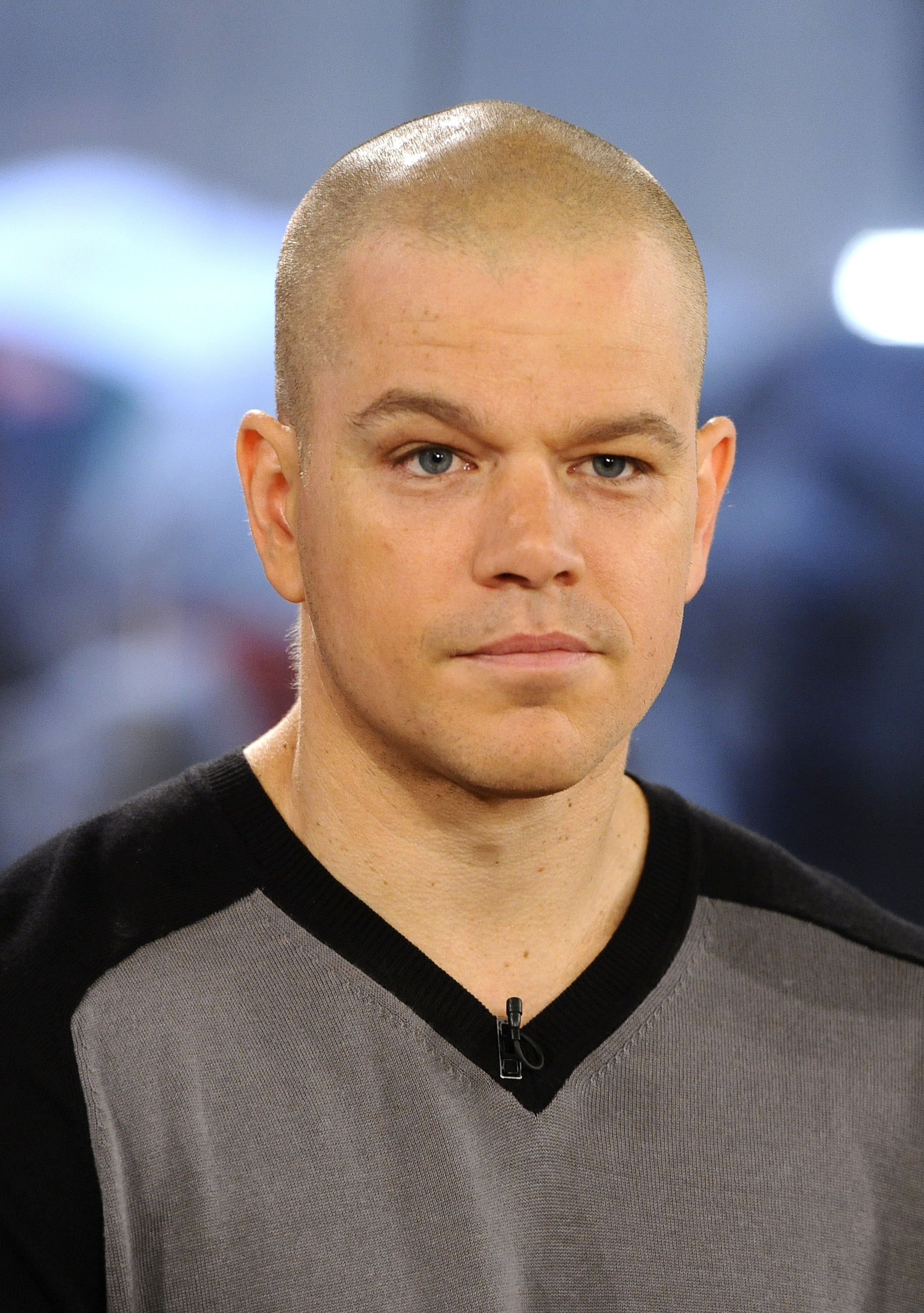 Closeup of Matt Damon