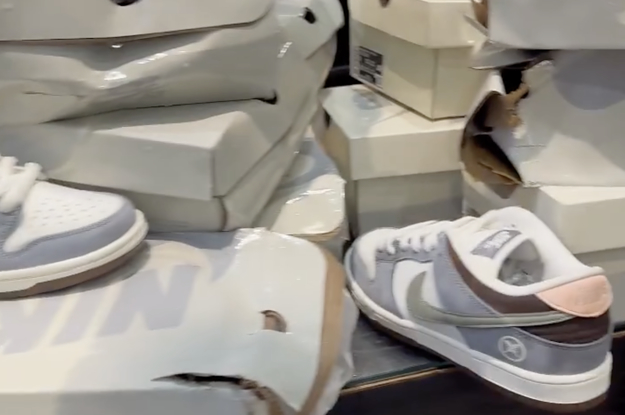 Sneaker Store Flooded by Tropical Storm Hilary