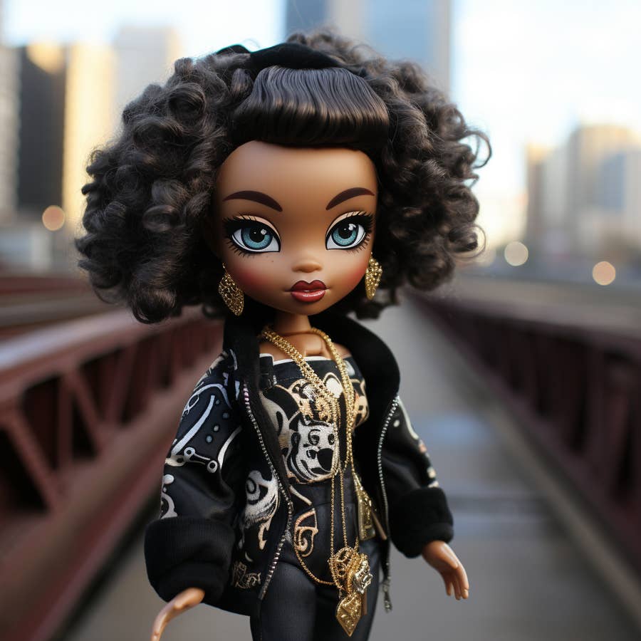 Curly haired bratz doll 2025