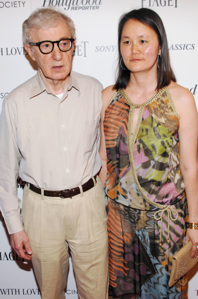 Woody and Soon-Yi at a media event
