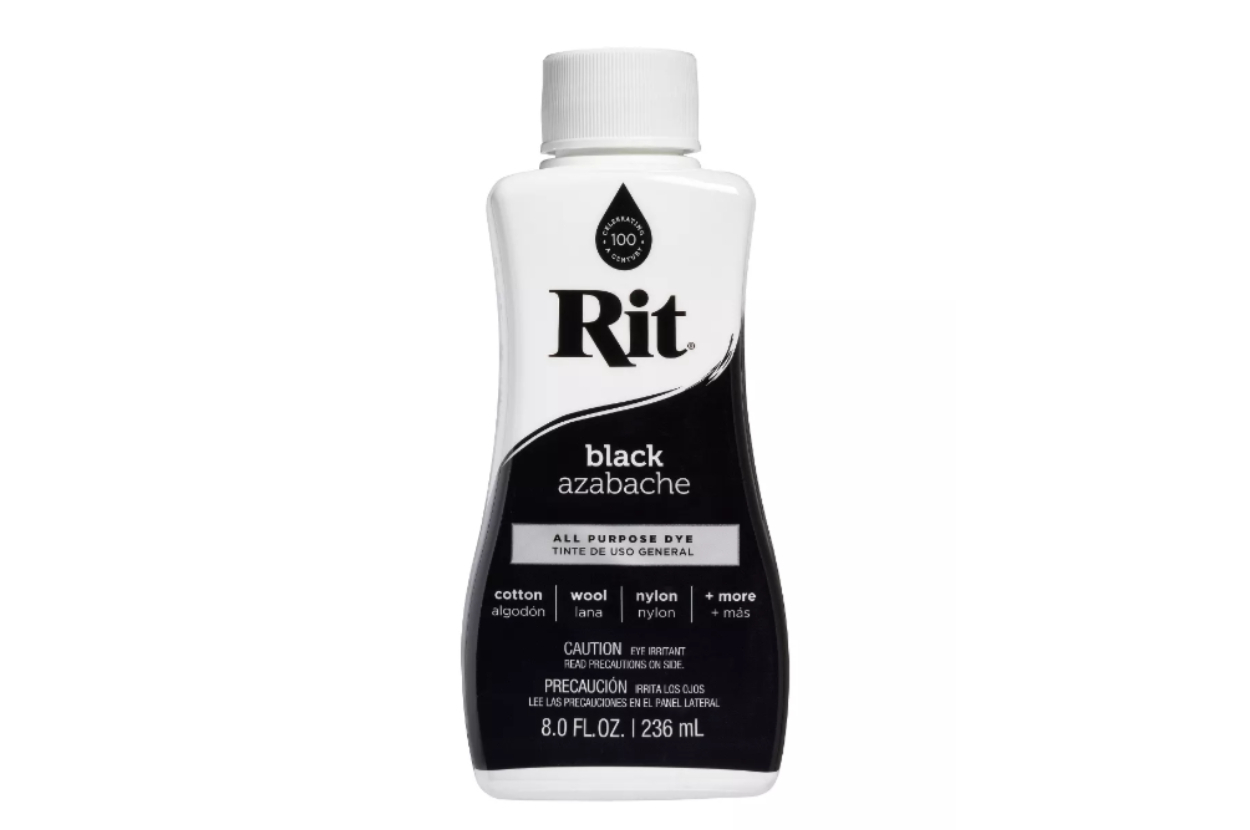 black clothing dye