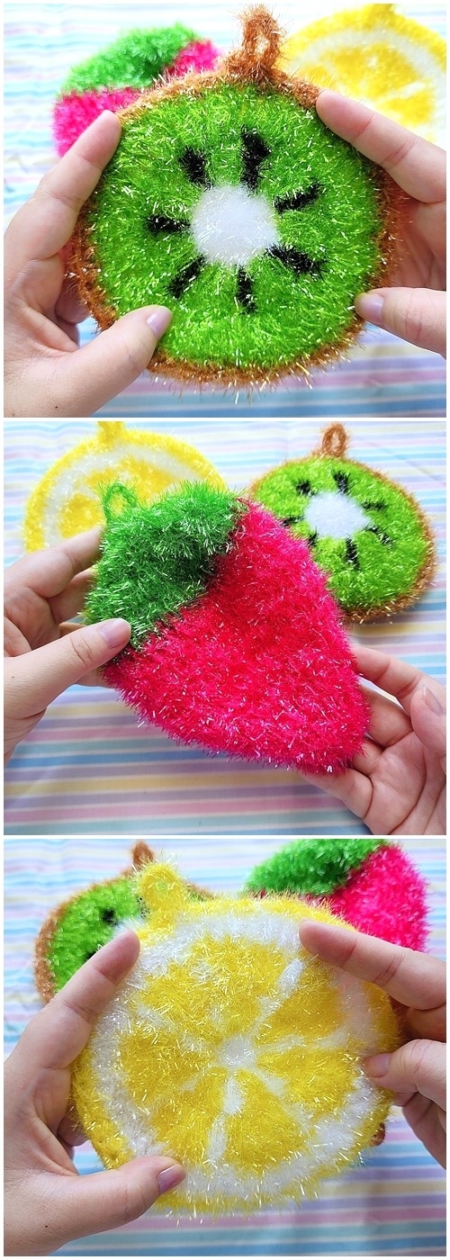 DAISO(ダイソー)のおすすめキッチン雑貨「手編みキッチンたわし」