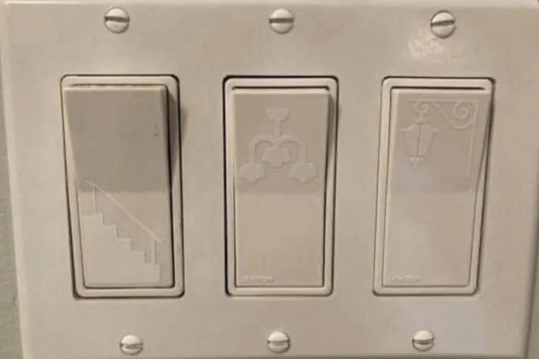 engraved switches