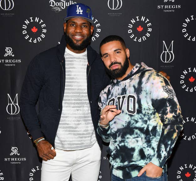 LeBron James And Drake