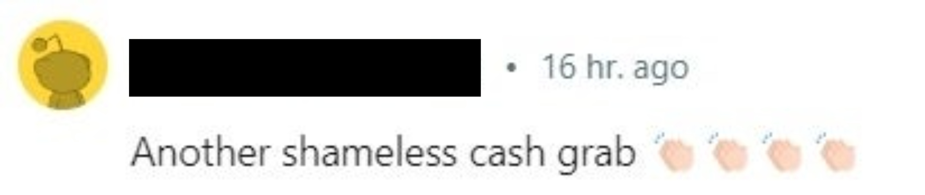 &quot;Another shameless cash grab&quot;