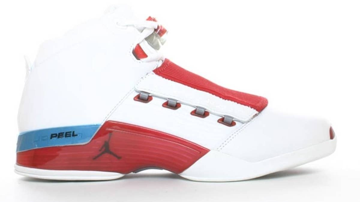 Here's what we know so far about the 'Varsity Red' Air Jordan 17 Retro.