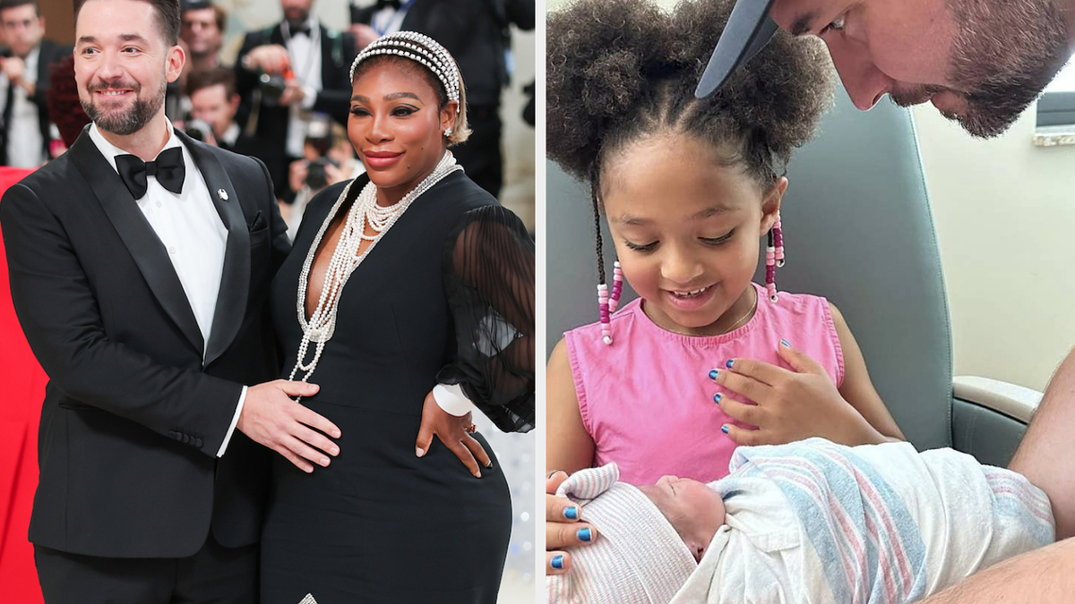 Serena Williams and Alexis Ohanian Give First Glimpse at Baby No. 2