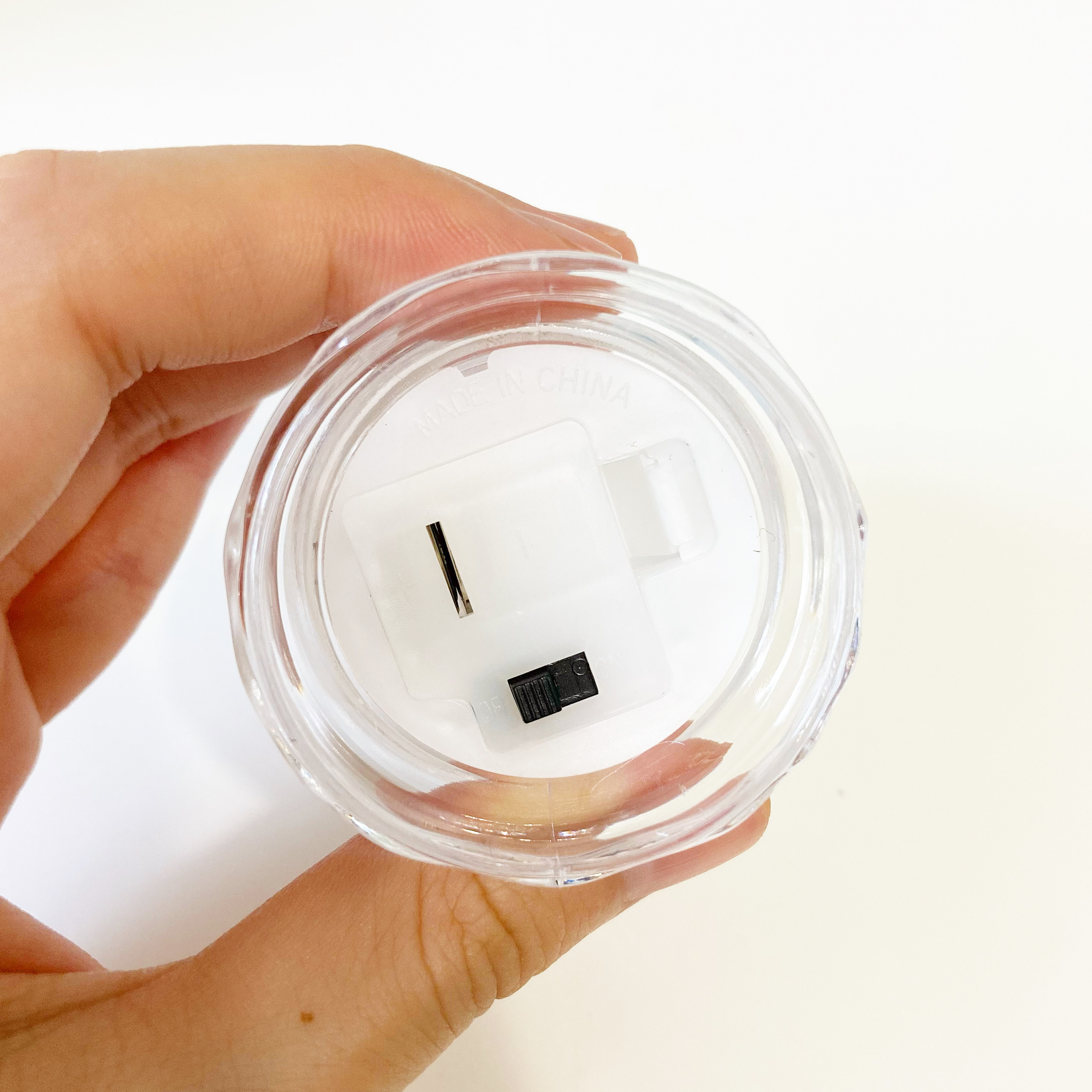 Seria(セリア)のインテリア雑貨「きらきらラメロウソク」