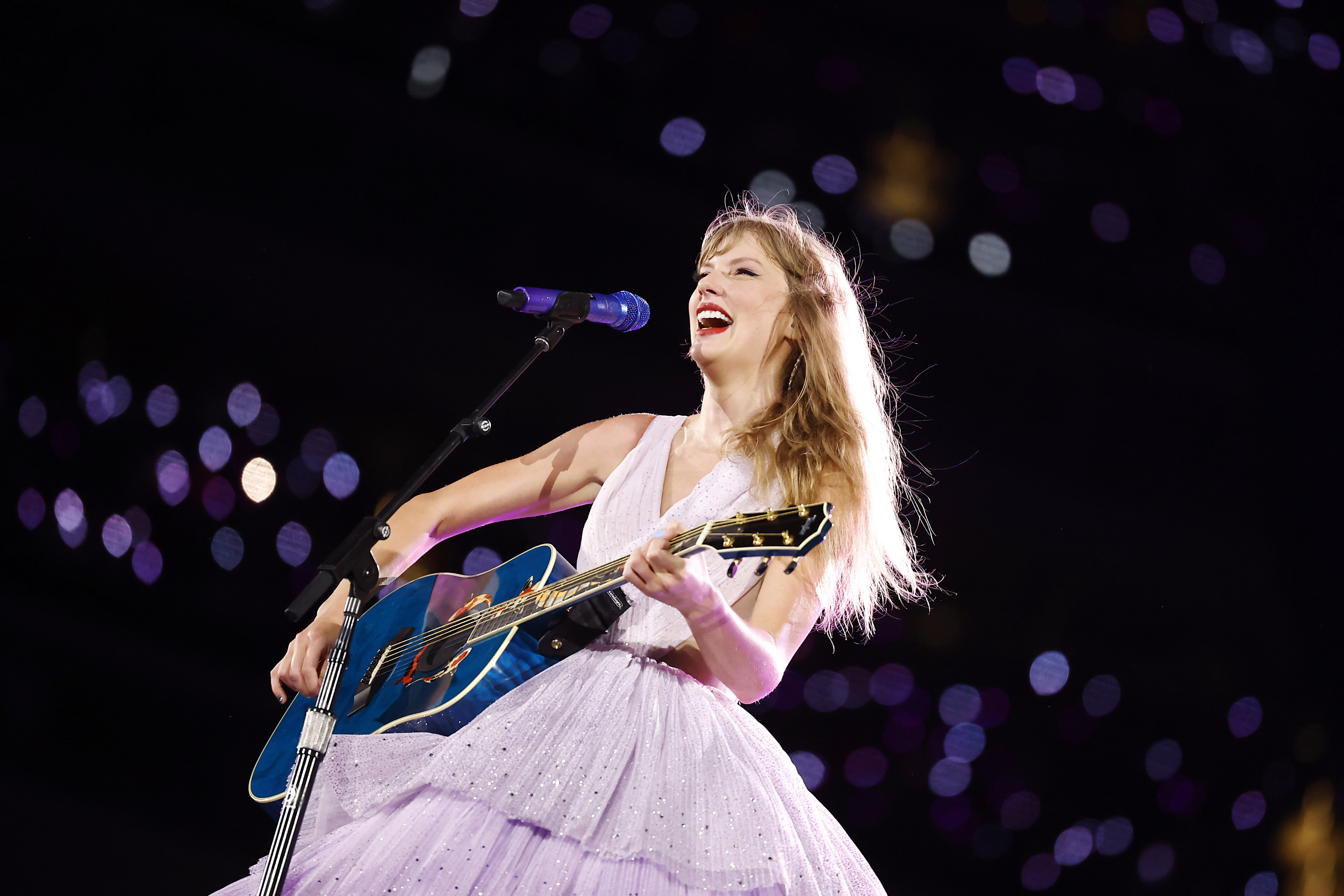 Taylor Swift onstage