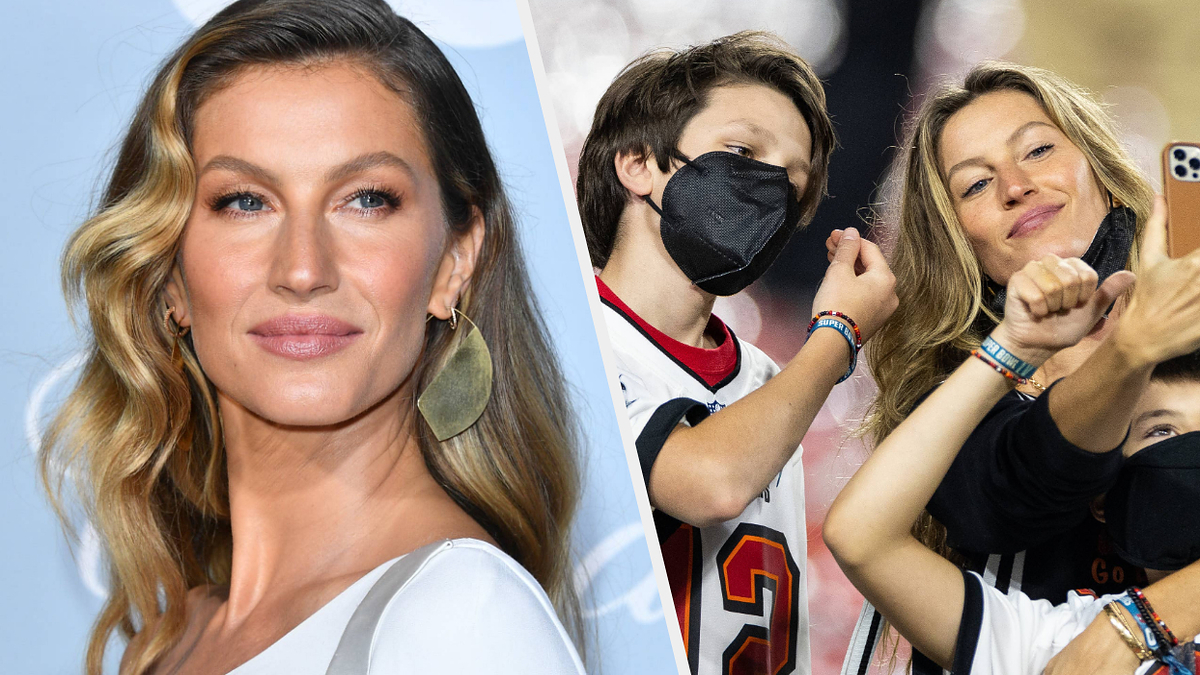 Gisele Bündchen Shared Her Son's Sweet Homage to Tom Brady on the