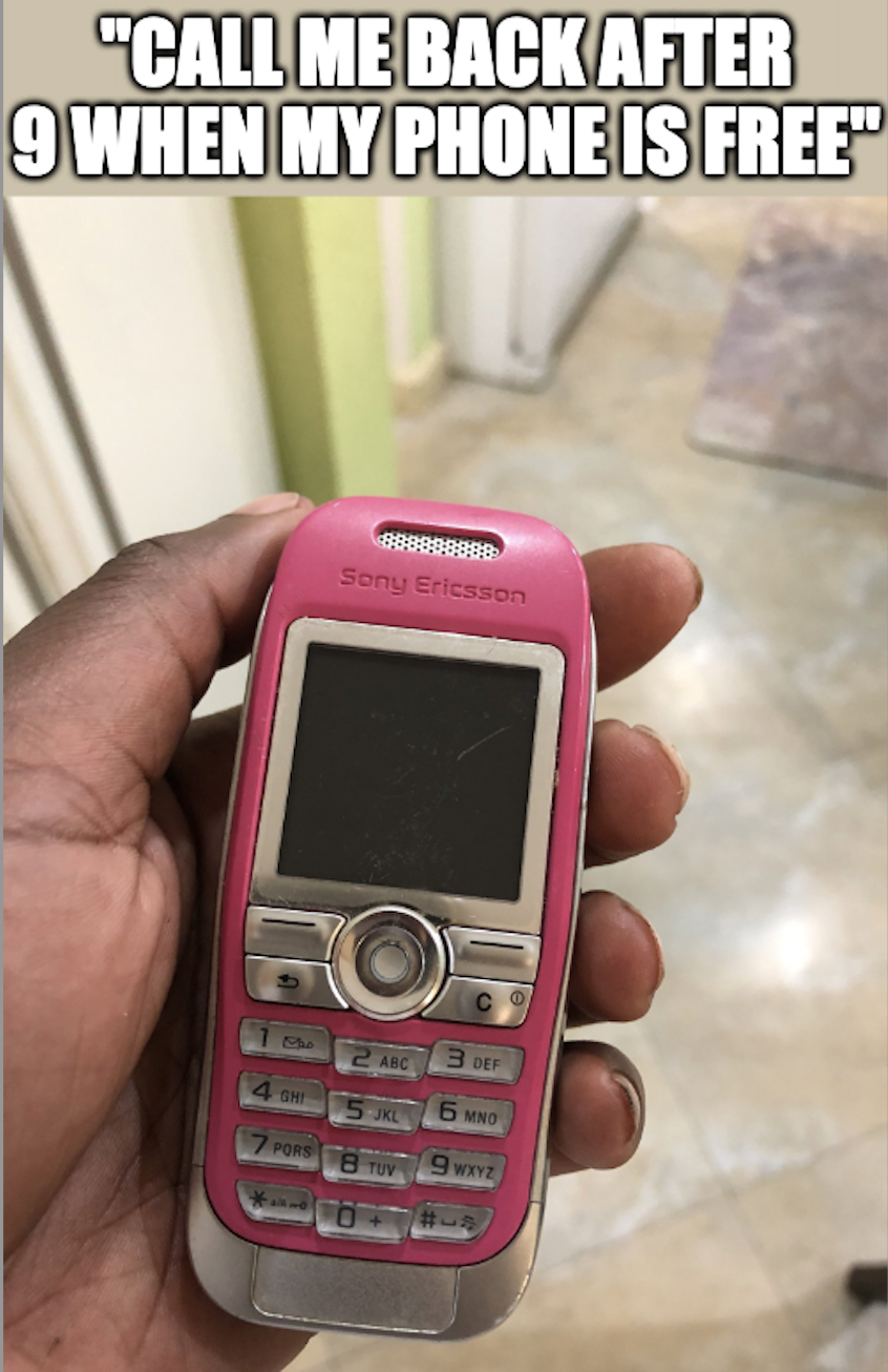 An older phone